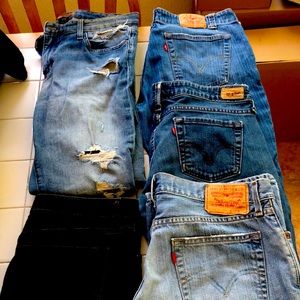Levi’s, Joe’s and H & M denim lot!
